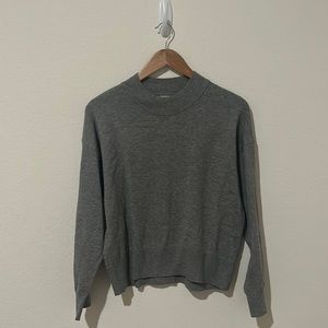 Grey sweater , soft long sleeved